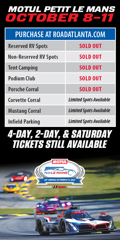 Petit Le Mans Tickets